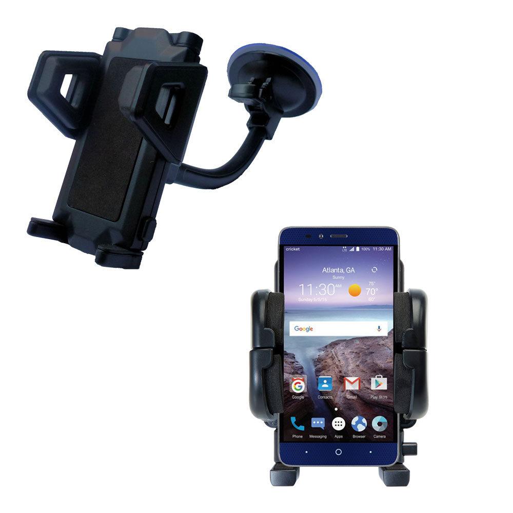 Windshield Holder compatible with the ZTE Grand X Max 2