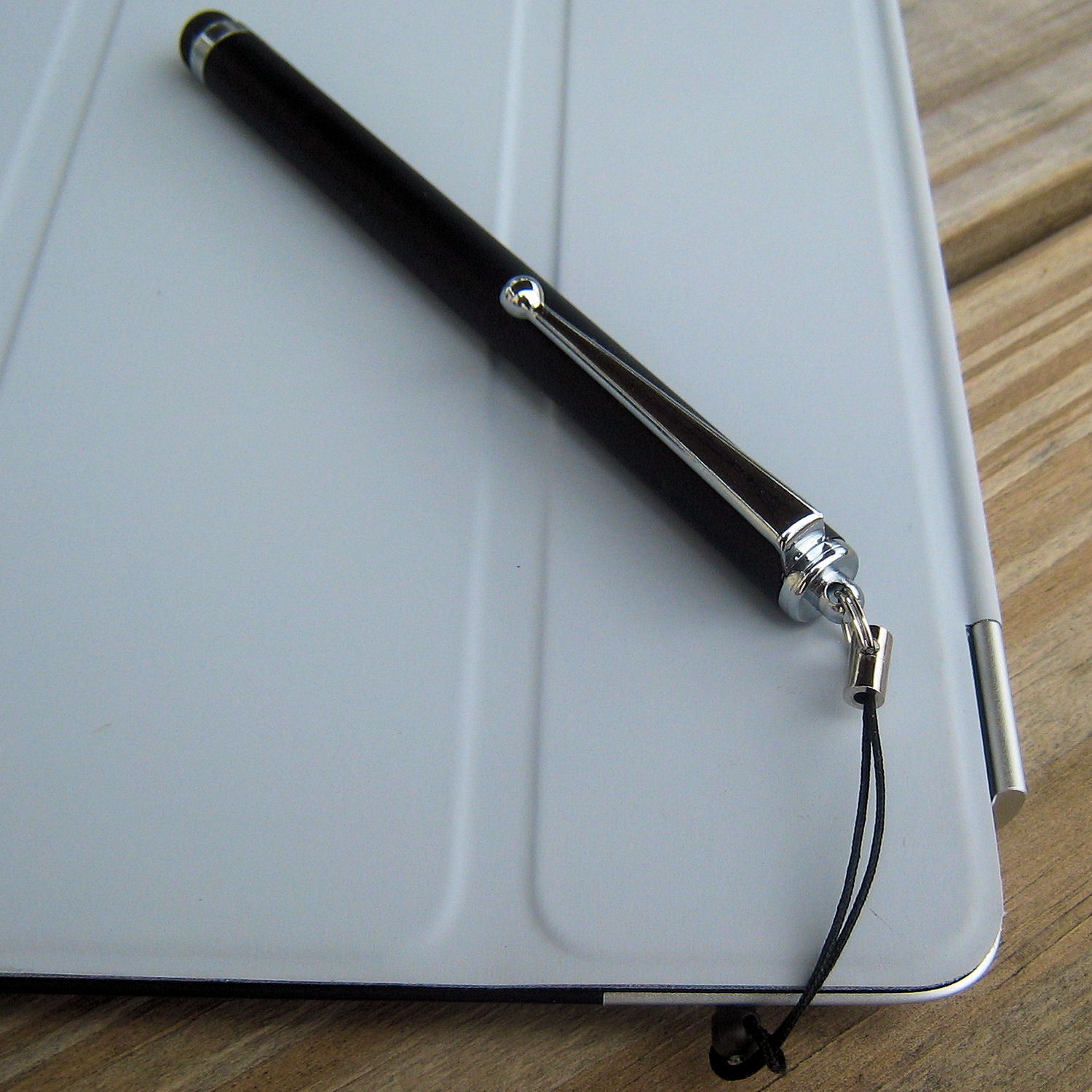 Gomadic Precision Tip Capacitive Stylus Pen designed for the ZTE Grand X  (Black Color) - Lifetime Warranty