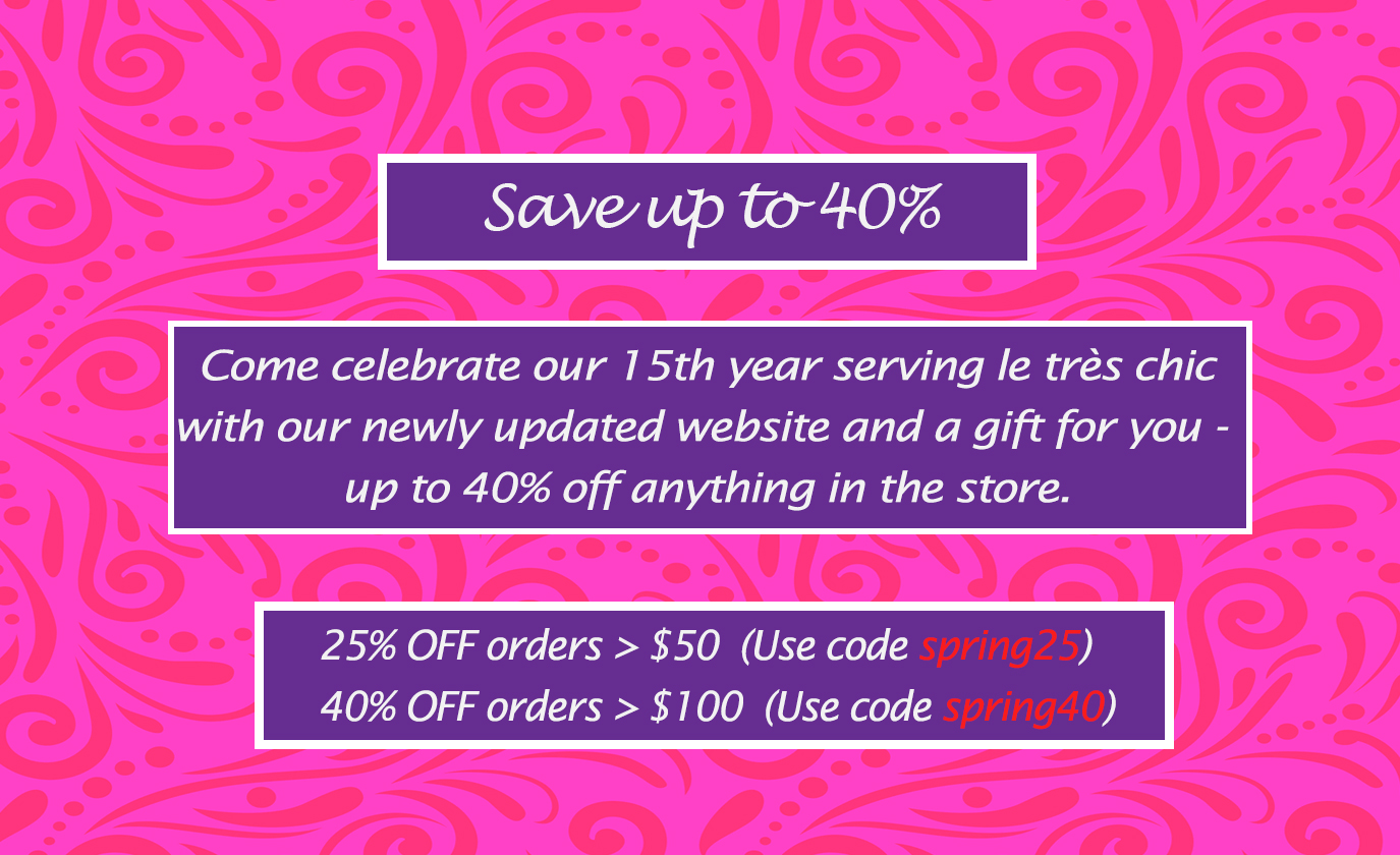 Shop and Save Up to 40%