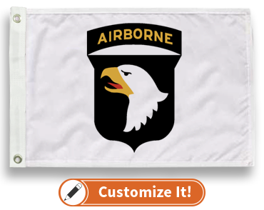 Custom Military Flag 101st Airborne