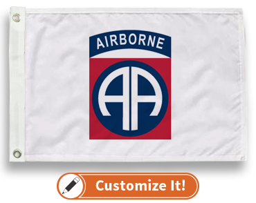 Custom Military Flag 82nd Airborne