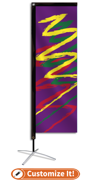 MISC 21 Rectangle Feather Flag