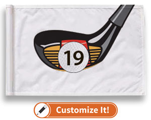 Custom Golf Flag GF34