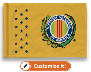 Custom Golf Flag Vietnam Veterans