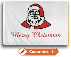 Custom Seasonal Flag Christmas- Merry Christmas