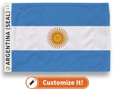 Argentina (Seal) Flag