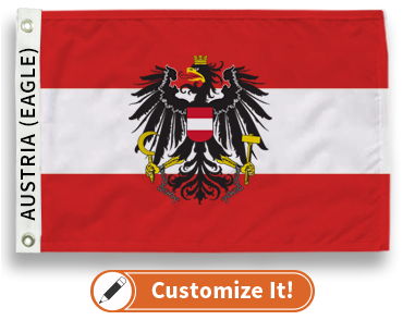 Austria (Eagle) Flag