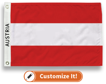Austria (No Eagle) Flag
