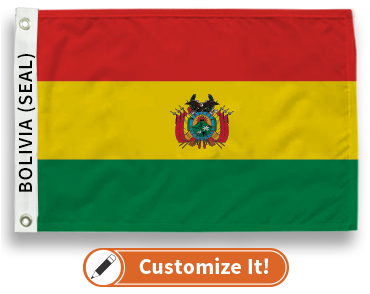 Bolivia (Seal) Flag