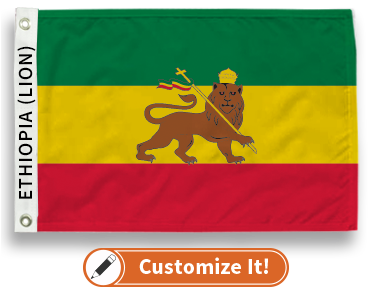 Ethiopia (Lion) Flag