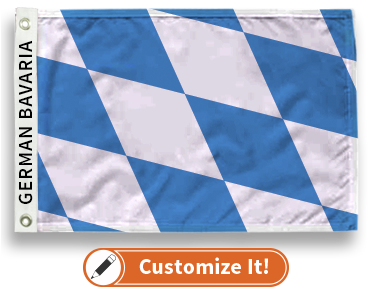 German Lander (States) - Bavaria (No Lions) Flag