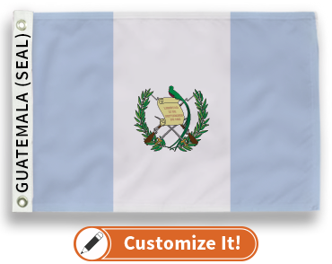 Guatemala (Seal) Flag