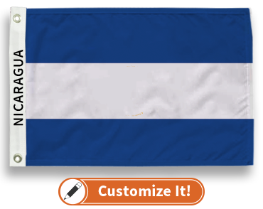 Nicaragua (No Seal) Flag