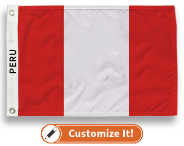 Peru (No Seal) Flag