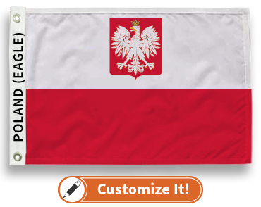 Poland (Eagle) Flag