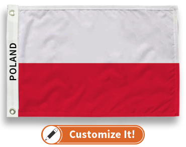 Poland (No Eagle) Flag