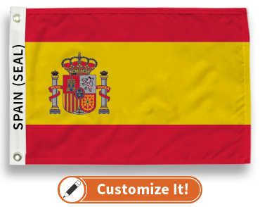 Spain (Seal) Flag
