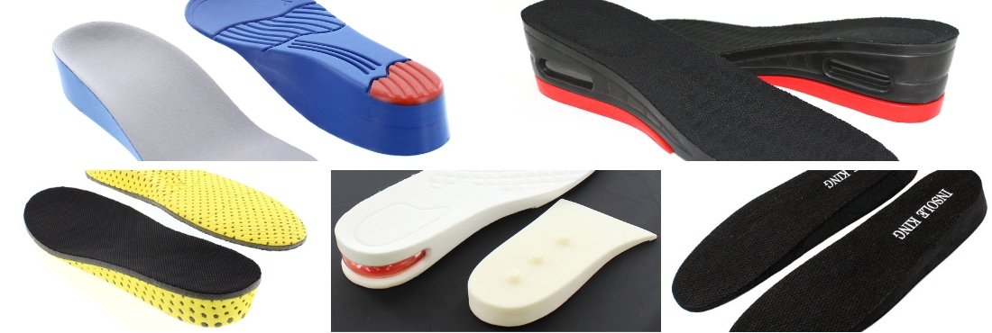 all different type of height increase elevator shoe insole - Tallmenshoes.com