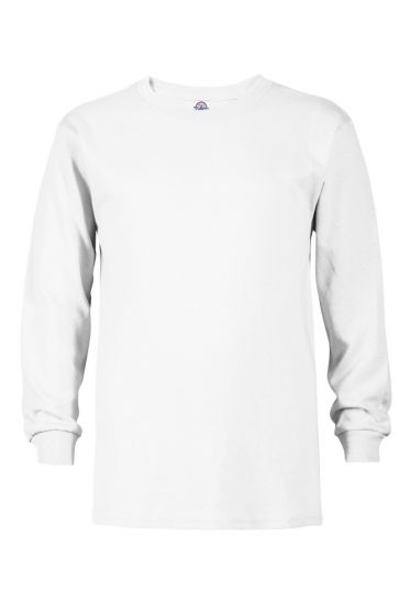 Value 61070 Youth 5.2 oz Regular Fit Long Sleeve Tee