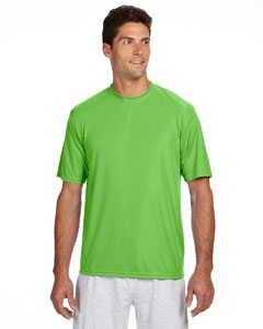 A4 N3142 Shorts Sleeve Cooling Performance Crew Shirt