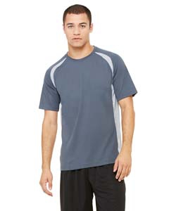 Alo Sport M1004 Men&#39;s Colorblocked Short-Sleeve T-Shirt