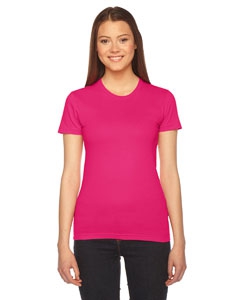 American Apparel 2102 Ladies&#39; Fine Jersey Short-Sleeve T-Shirt