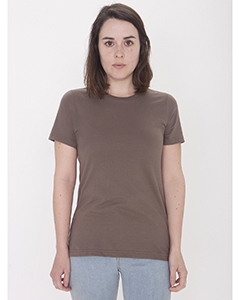 American Apparel 23215OW Ladies&#39; Organic Fine Jersey Classic T-Shirt