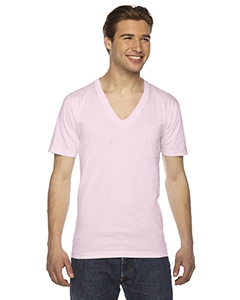 American Apparel 2456W Unisex Fine Jersey Short-Sleeve V-Neck T-Shirt