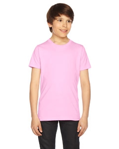 American Apparel BB201 Youth 50/50 Poly-Cotton Short Sleeve Tee