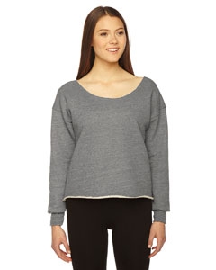 American Apparel HVT316 Ladies&#39; Athletic Crop Sweatshirt