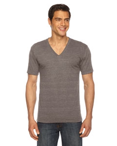 American Apparel TR461 Unisex Triblend Short-Sleeve V-Neck T-shirt