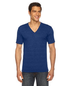 American Apparel TR461 Unisex Triblend Short-Sleeve V-Neck T-shirt