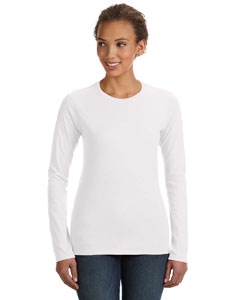 Anvil 374L Ladies&#39; Lightweight Fitted Long-Sleeve T-Shirt