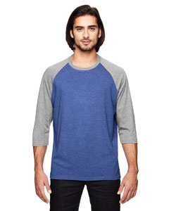 Anvil 6755 Triblend 3/4-Sleeve Raglan T-Shirt