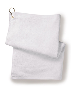 Anvil T68GH Deluxe Hemmed Hand Towel With Corner Grommet and Hook