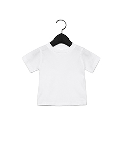 Bella + Canvas 3001B Infant Jersey Short Sleeve T-Shirt - WHITE