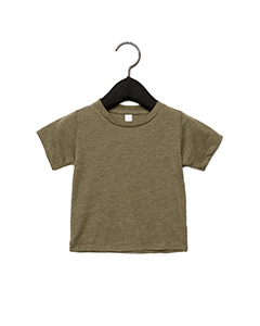 Bella + Canvas 3413B Infant Triblend Short Sleeve T-Shirt - OLIVE TRIBLEND
