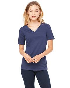 Bella + Canvas 6405 Missy&#39;s Relaxed Jersey Short-Sleeve V-Neck T-Shirt