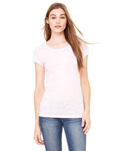 Bella + Canvas 8601 Ladies&#39; Burnout Short-Sleeve T-Shirt
