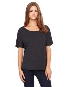 Bella + Canvas 8816 Ladies&#39; Slouchy T-Shirt - CHARCOAL