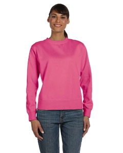 Comfort Colors C1596 Ladies&#39; 10 oz. Garment-Dyed Wide-Band Fleece Crew