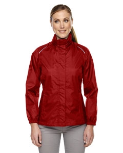 Core 365 78185 Ladies&#39; Climate Seam-Sealed Lightweight Variegated Ripstop Jacket
