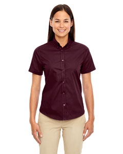 Core 365 78194 Ladies&#39; Optimum Short-Sleeve Twill Shirt