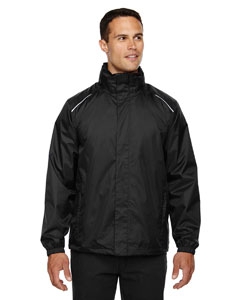 Core 365 88185 Men&#39;s Climate Seam-Sealed Lightweight Variegated Ripstop Jacket