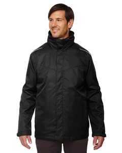 Core 365 88205T Men&#39;s Tall Region 3-in-1 Jacket with Fleece Liner