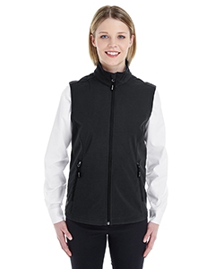 Core 365 CE701W Ladies&#39; Cruise Two-Layer Fleece Bonded SoftShell Vest