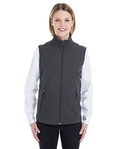 Core 365 CE701W Ladies&#39; Cruise Two-Layer Fleece Bonded SoftShell Vest