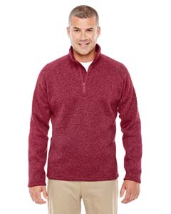 Devon & Jones DG792 Men&#39;s Bristol Sweater Fleece Half-Zip