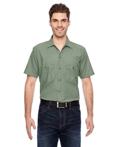 Dickies LS535 Men&#39;s 4.25 oz.  Industrial Short-Sleeve Work Shirt