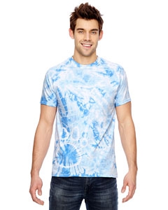 Dyenomite 365PR for Team 365 Team Paw Print Tie-Dyed T-Shirt